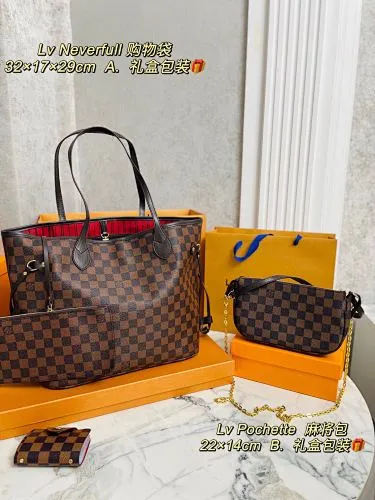 All categories Official website "Three-piece bag set" Three-piece set💖 LV 2023 new LV bag three-piece set wholesale