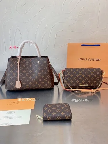 All categories Official website "Three-piece bag set" Three-piece set💖 LV 2023 new LV bag three-piece set wholesale