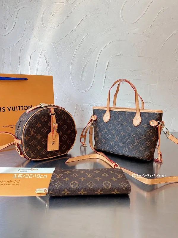 All categories Official website "Three-piece bag set" Three-piece set💖 LV 2023 new LV bag three-piece set wholesale
