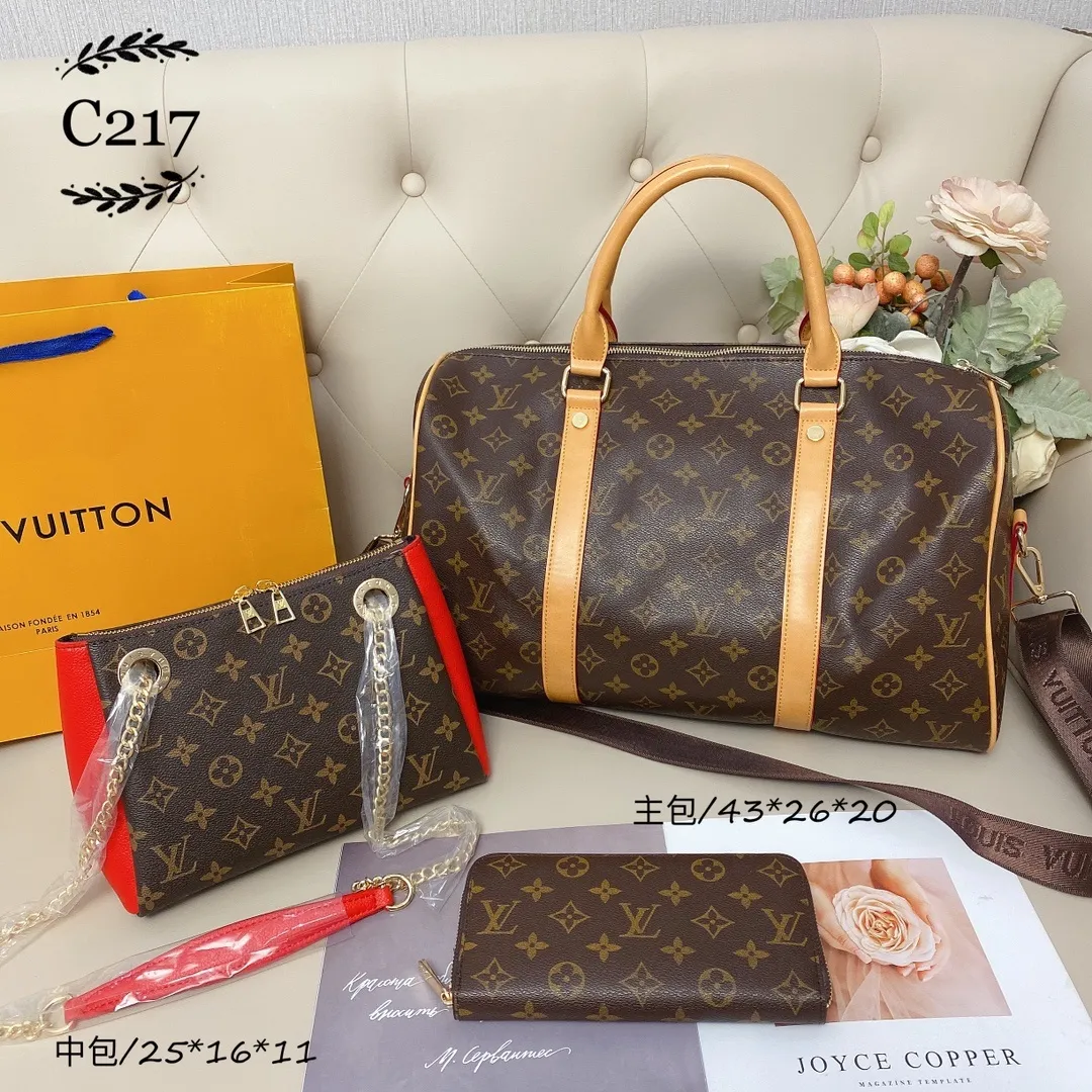 All categories Official website "Three-piece bag set" Three-piece set💖 LV 2023 new LV bag three-piece set wholesale