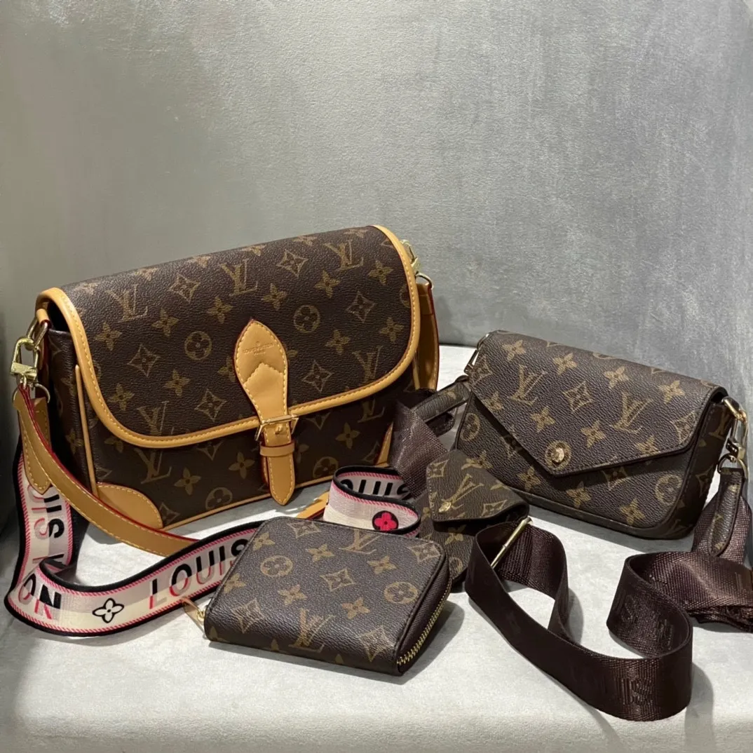 All categories Official website "Three-piece bag set" Three-piece set💖 LV 2023 new LV bag three-piece set wholesale