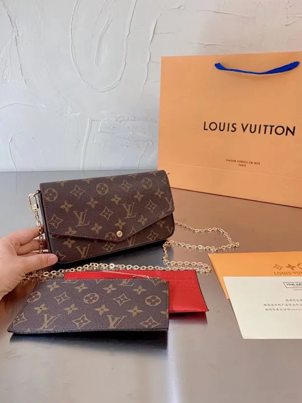 All categories Official website "Three-piece bag set" Three-piece set💖 LV 2023 new LV bag three-piece set wholesale