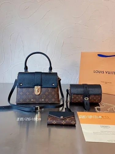 All categories Official website "Three-piece bag set" Three-piece set💖 LV 2023 new LV bag three-piece set wholesale