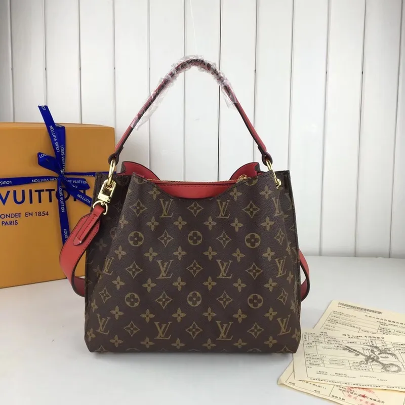 All categories Official website "Brand Women's Bags" Women's Bags 💙 LV 2022 Official New LV Bucket Bag Wholesale 58001700 High Quality Size: 30-25-13CM