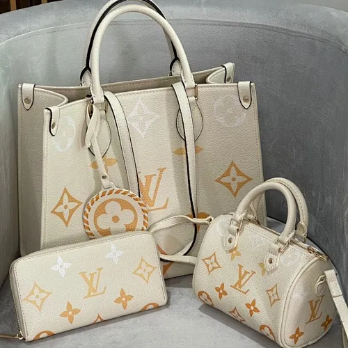 All categories Official website "Three-piece bag set" Three-piece set💖 LV 2023 new LV bag three-piece set wholesale