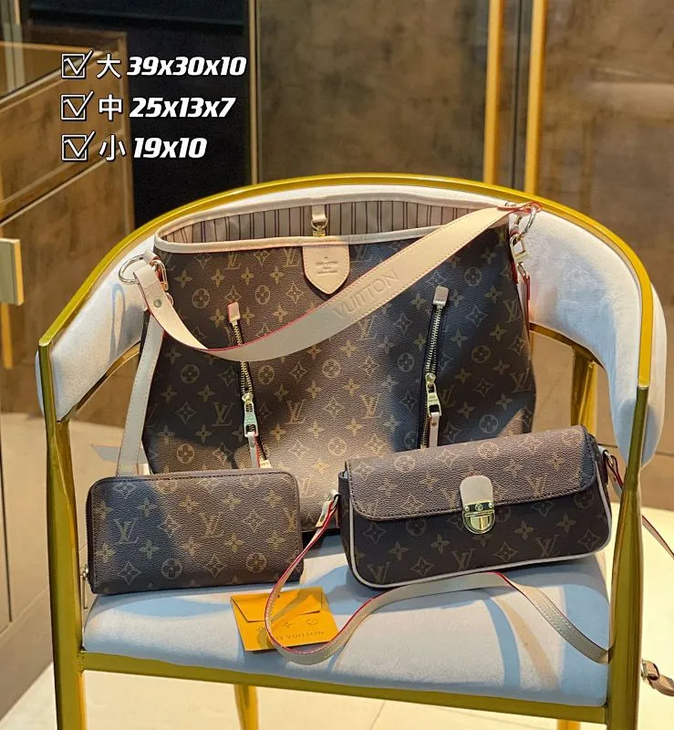 All categories Official website "Three-piece bag set" Three-piece set💖 LV 2023 new LV bag three-piece set wholesale