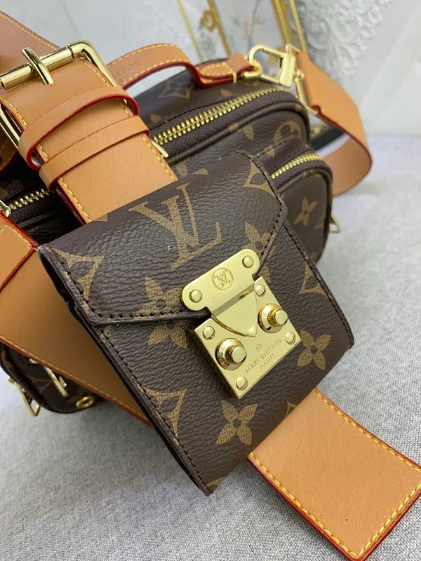All categories Official website "Brand Women's Bags" Women's Bags 💙 LV replica LV, fine imitation LV bags, LV shoulder bags, 2023 official latest version LV crossbody bag, bag factory, original material, size: 18-11-10CM