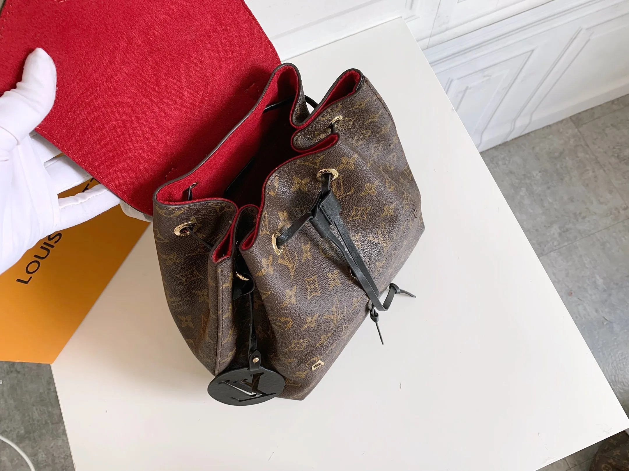 All categories Official website "Brand Women's Bags" Women's Bags 💙 LV 2022 official new LV backpack wholesale 58001600 High quality Size: 27.5-33-14 CM