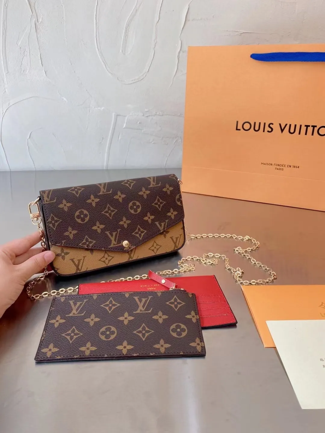 All categories Official website "Three-piece bag set" Three-piece set💖 LV 2023 new LV bag three-piece set wholesale