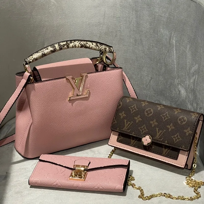 All categories Official website "Three-piece bag set" Three-piece set💖 LV 2023 new LV bag three-piece set wholesale