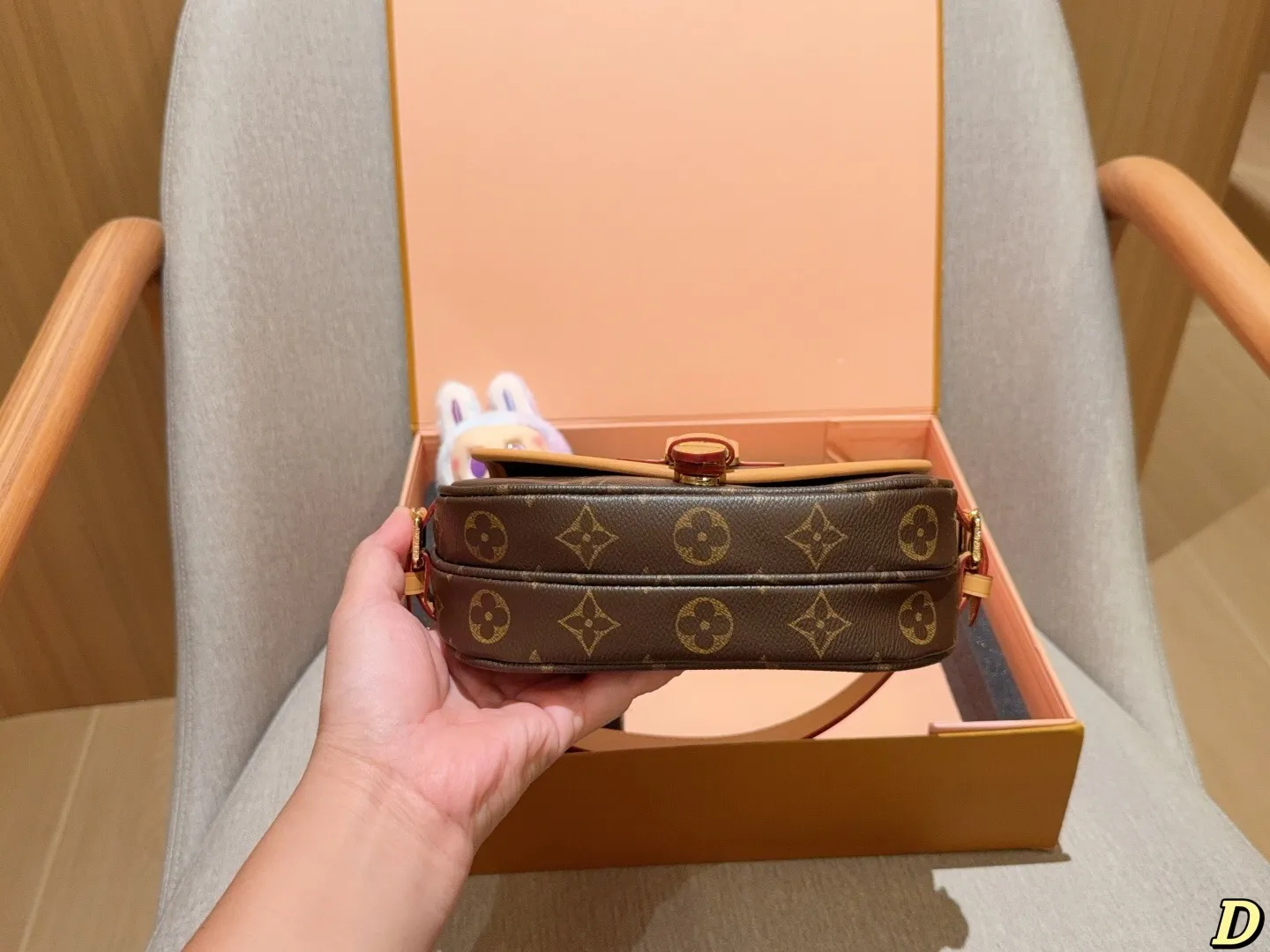 All Categories Official Website "Brand Women's Bags" Women's Bags 💙 LV 2025 New LV Box Gemini Messenger Bag