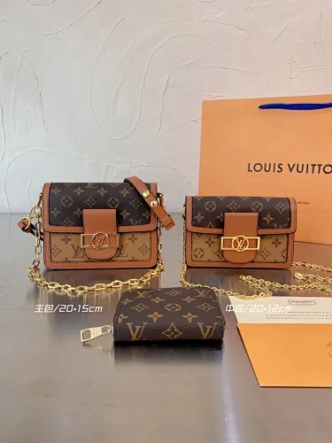 All categories Official website "Three-piece bag set" Three-piece set💖 LV 2023 new LV bag three-piece set wholesale