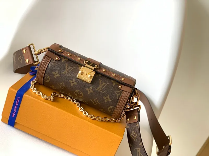 All categories Official website "Brand Women's Bags" Women's Bags 💙 LV replica LV, fine imitation LV bags, LV shoulder bags, 2023 official latest version LV crossbody bag, bag factory, original material, size: 19-9-9CM