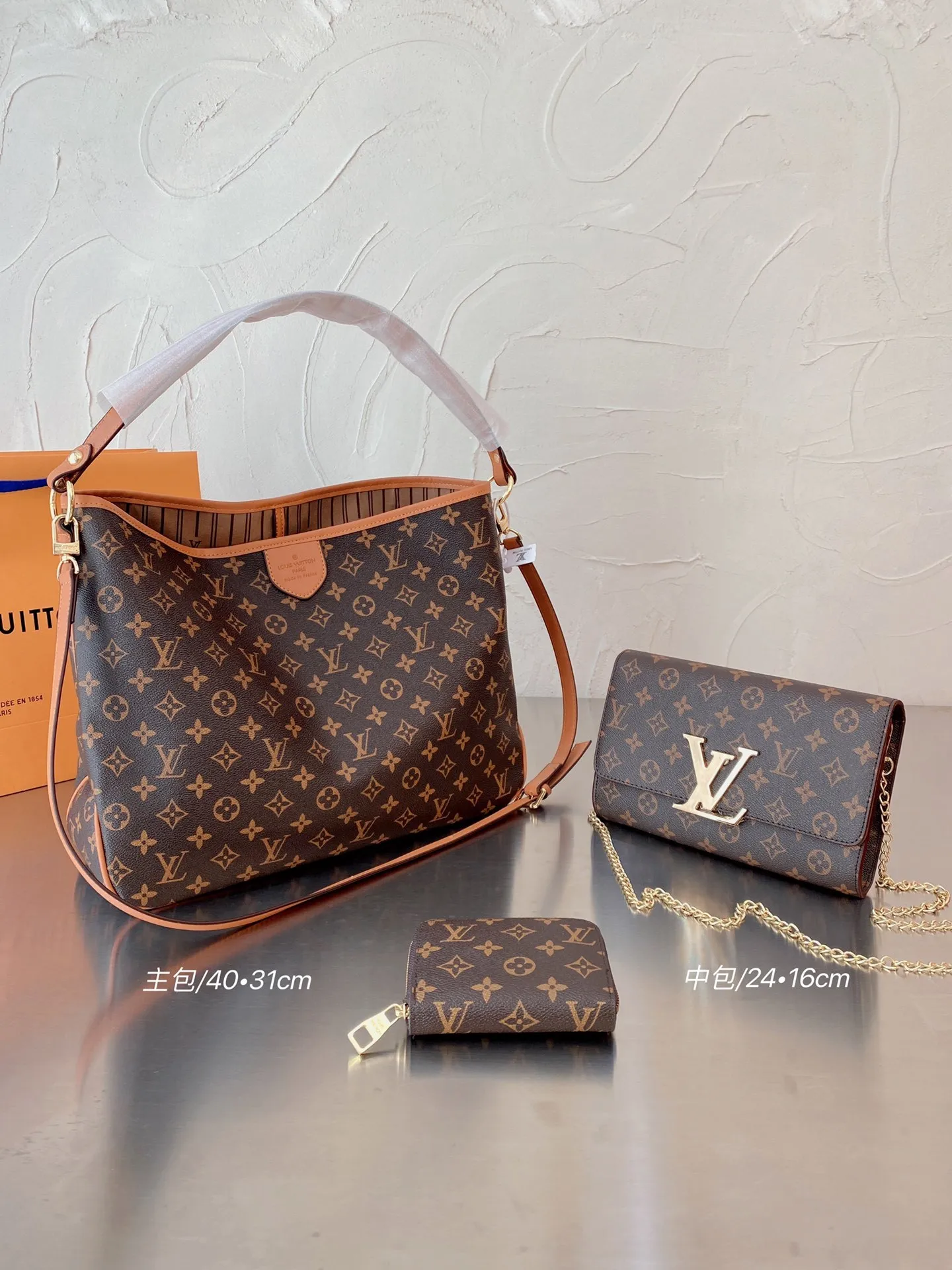 All categories Official website "Three-piece bag set" Three-piece set💖 LV 2023 new LV bag three-piece set wholesale