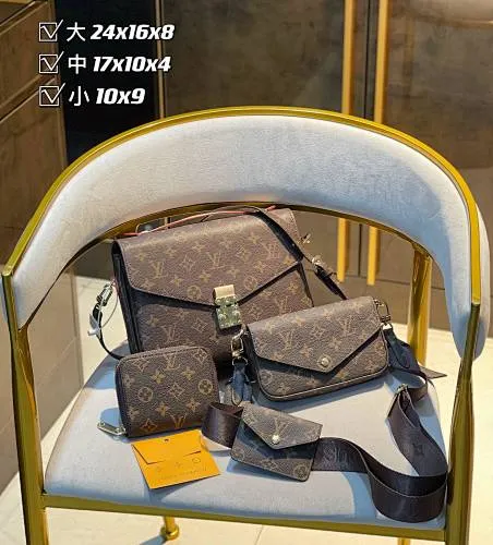 All categories Official website "Three-piece bag set" Three-piece set💖 LV 2023 new LV bag three-piece set wholesale