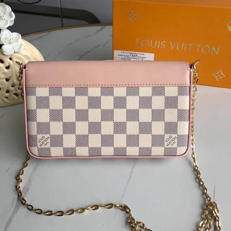 All categories Official website "Brand Women's Bags" Women's Bags 💙 LV replica LV, fine imitation LV bags, LV shoulder bags, 2023 official latest version LV crossbody bag, bag factory, original material, size: 21-11-2CM
