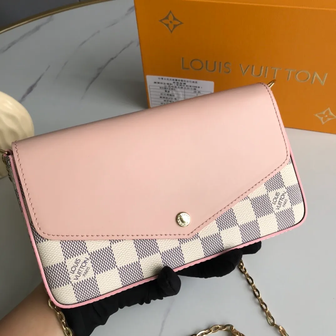 All categories Official website "Brand Women's Bags" Women's Bags 💙 LV replica LV, fine imitation LV bags, LV shoulder bags, 2023 official latest version LV crossbody bag, bag factory, original material, size: 21-11-2CM