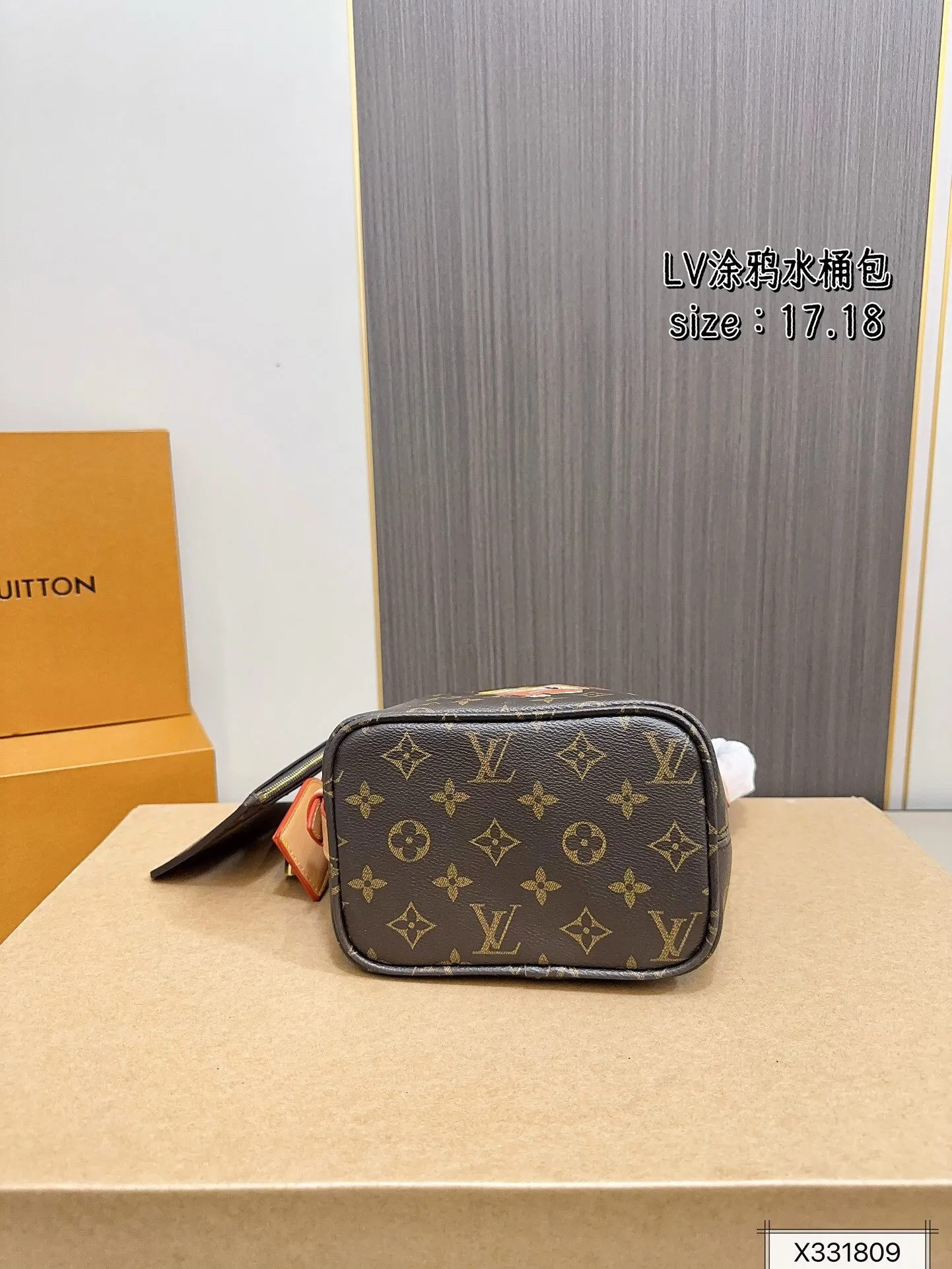 All Categories Official Website "Brand Women's Bags" Women's Bags 💙 LV 2025 New LV ALL IN BB Graffiti Bucket Bag