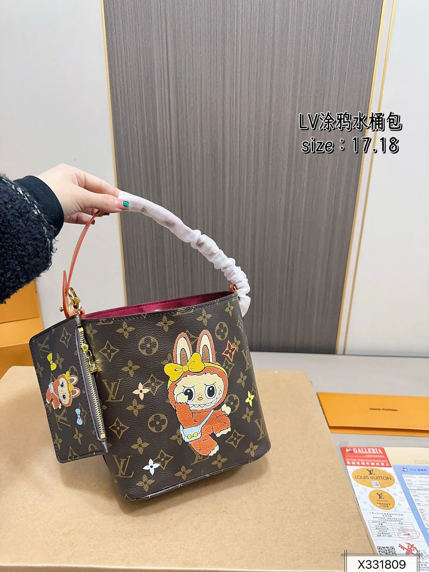 All Categories Official Website "Brand Women's Bags" Women's Bags 💙 LV 2025 New LV ALL IN BB Graffiti Bucket Bag