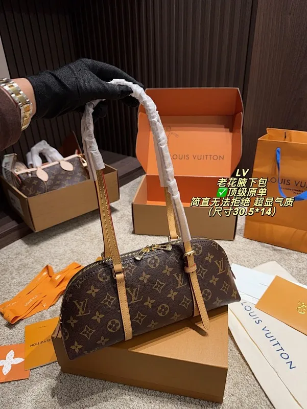 All categories Official website "Brand Women's Bags" Women's Bags 💙 LV 2025 new LV armpit bag