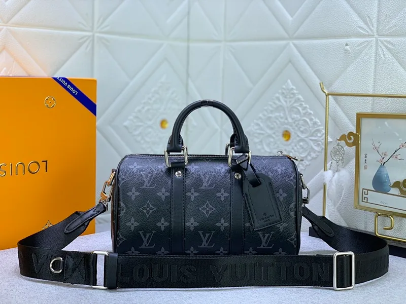 All categories Official website "Brand Women's Bags" Women's Bags 💙 LV replica LV, fine imitation LV bags, LV handbags, 2023 official latest version LV leather travel bag, bag factory, original material, size: 25-15-11CM
