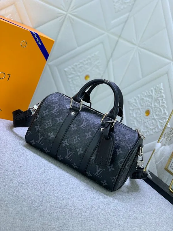 All categories Official website "Brand Women's Bags" Women's Bags 💙 LV replica LV, fine imitation LV bags, LV handbags, 2023 official latest version LV leather travel bag, bag factory, original material, size: 25-15-11CM
