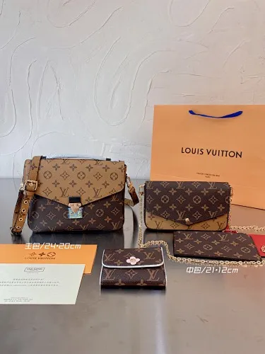All categories Official website "Three-piece bag set" Three-piece set💖 LV 2023 new LV bag three-piece set wholesale