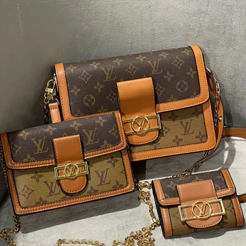 All categories Official website "Three-piece bag set" Three-piece set💖 LV 2023 new LV bag three-piece set wholesale