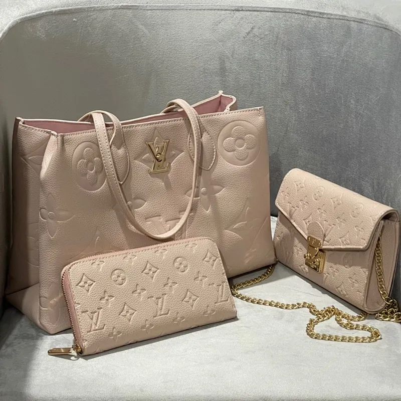 All categories Official website "Three-piece bag set" Three-piece set💖 LV 2023 new LV bag three-piece set wholesale