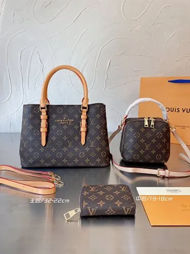 All categories Official website "Three-piece bag set" Three-piece set💖 LV 2023 new LV bag three-piece set wholesale