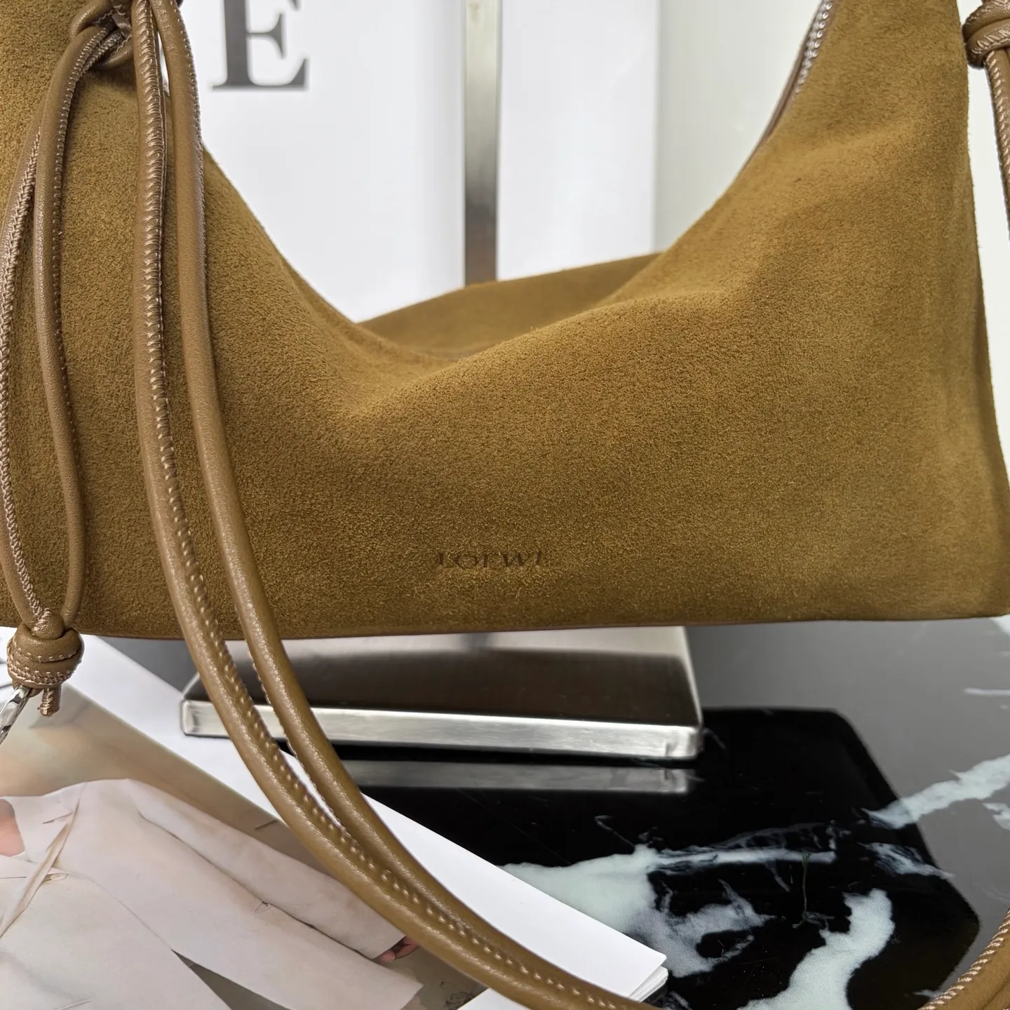 All categories Official website "Brand Women's Bags" Women's Bags 💙 Loewe 2026 new LOEWE armpit shoulder bag