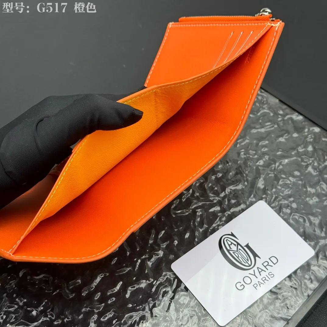💰120 💎Top Original 𝑮𝑶𝒀𝑨𝑹𝑫 𝑽𝒊𝒄𝒕𝒐𝒊𝒓𝒆 The wallet has a small and compact design that can store cards, banknotes and documents. It's sized to fit in a bag or in a jacket or pants pocket. The Insert Victoire Card Holder can be placed inside the Victoire Wallet to store even more cards. Style number: G517 Size: 12*9*3