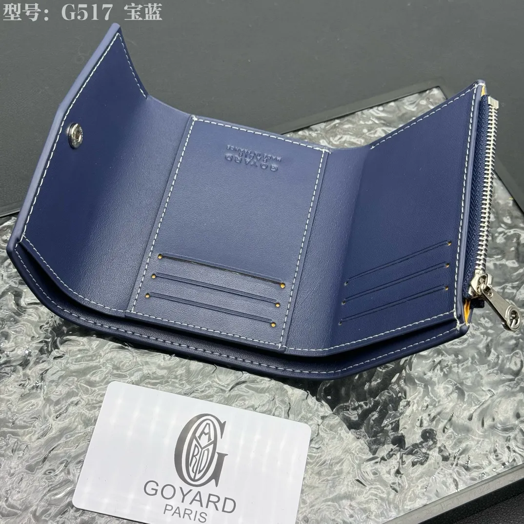 💰120 💎Top Original 𝑮𝑶𝒀𝑨𝑹𝑫 𝑽𝒊𝒄𝒕𝒐𝒊𝒓𝒆 The wallet has a small and compact design that can store cards, banknotes and documents. It's sized to fit in a bag or in a jacket or pants pocket. The Insert Victoire Card Holder can be placed inside the Victoire Wallet to store even more cards. Style number: G517 Size: 12*9*3