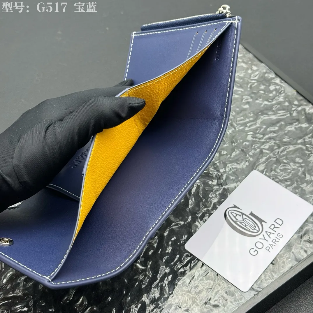 💰120 💎Top Original 𝑮𝑶𝒀𝑨𝑹𝑫 𝑽𝒊𝒄𝒕𝒐𝒊𝒓𝒆 The wallet has a small and compact design that can store cards, banknotes and documents. It's sized to fit in a bag or in a jacket or pants pocket. The Insert Victoire Card Holder can be placed inside the Victoire Wallet to store even more cards. Style number: G517 Size: 12*9*3