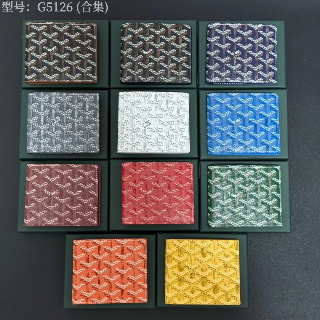 𝐠𝐨𝐲𝐚𝐫𝐝 Popular Collection💎 ❤️Goya Wallet Short Style