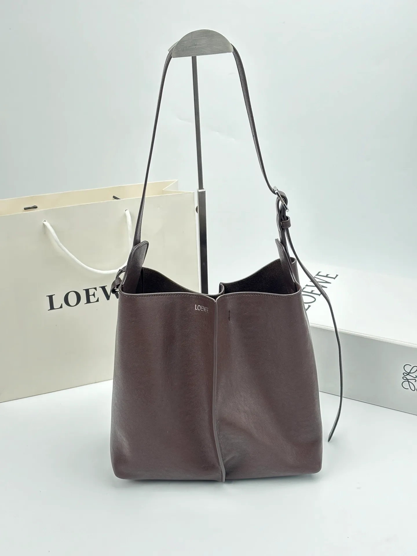 All Categories Official Website "Brand Women's Bags" Women's Bags 💙 Loewe 2026 New LOEWE Bucket Bag