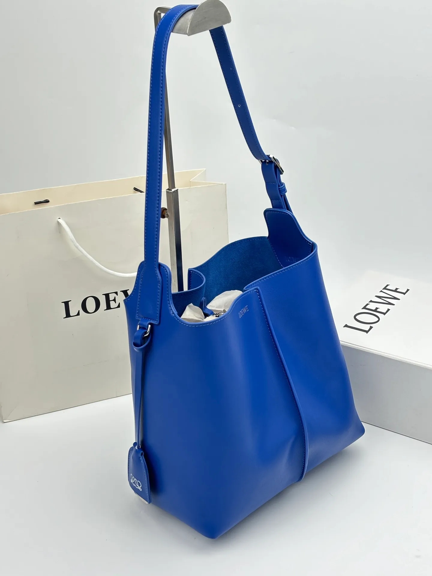 All Categories Official Website "Brand Women's Bags" Women's Bags 💙 Loewe 2026 New LOEWE Bucket Bag