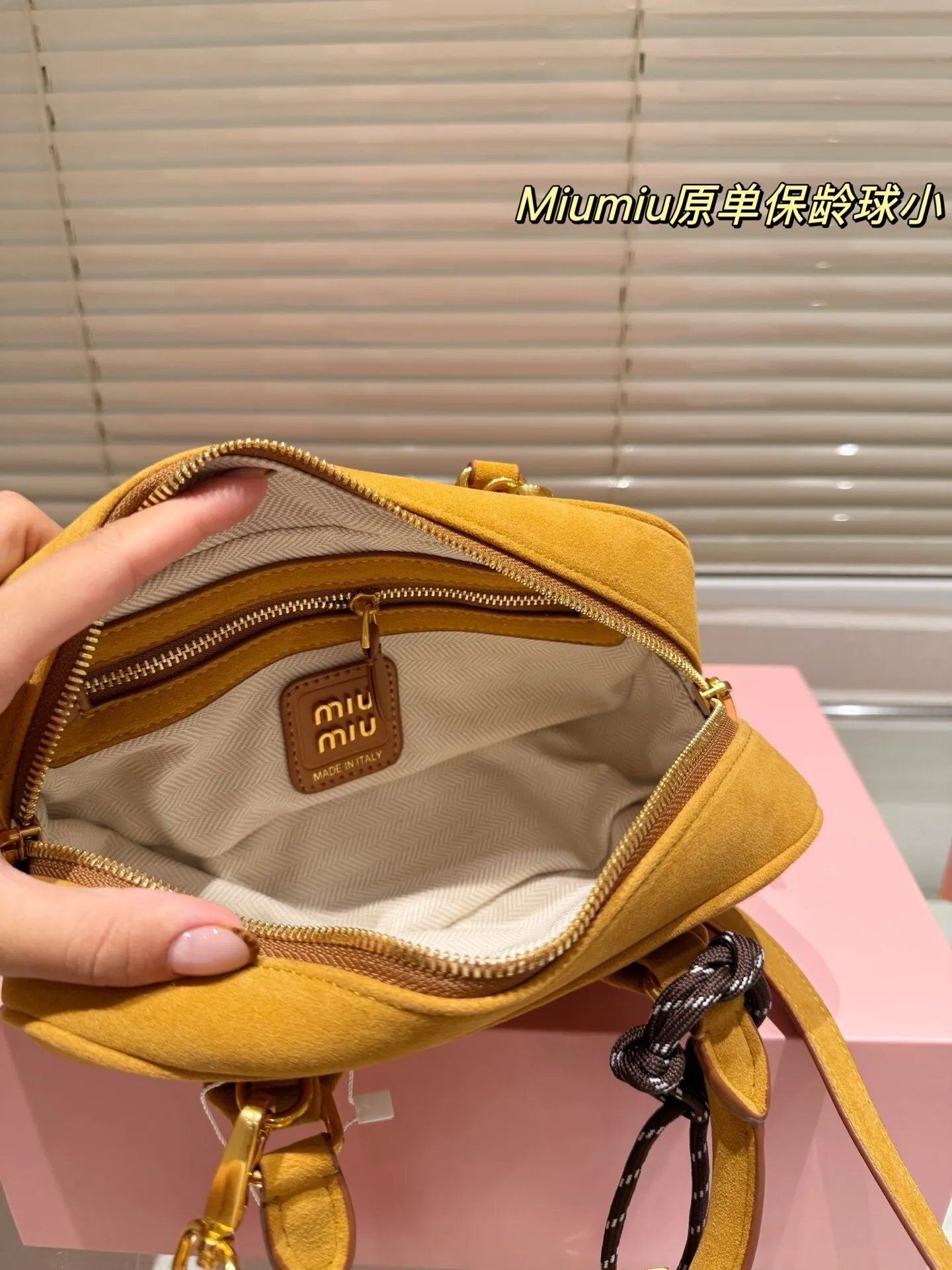 All Categories Official Website "Brand Women's Bags" Women's Bags 💙 miumiu 2025 new miumiu limited edition bowling bag