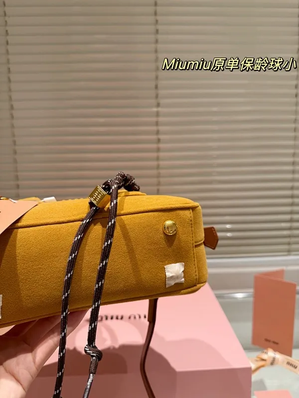 All Categories Official Website "Brand Women's Bags" Women's Bags 💙 miumiu 2025 new miumiu limited edition bowling bag