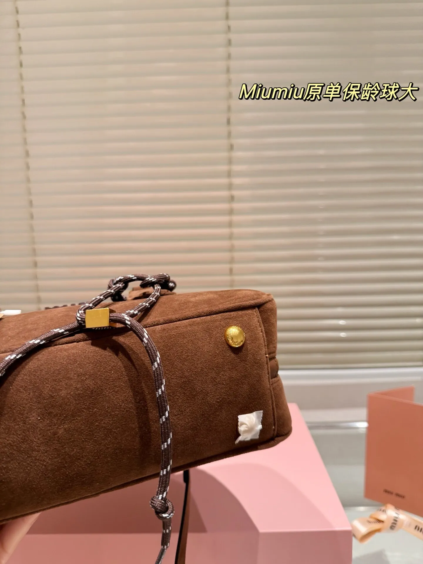 All Categories Official Website "Brand Women's Bags" Women's Bags 💙 miumiu 2025 new miumiu limited edition bowling bag