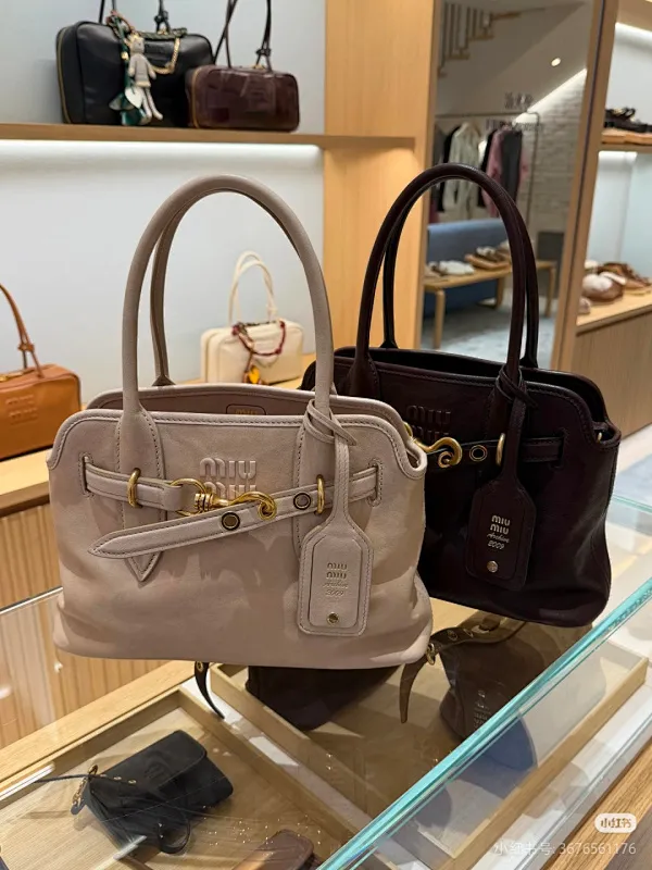 All categories Official website "Brand Women's Bags" Women's Bags 💙 miumiu 2026 new MIUMIU handbags