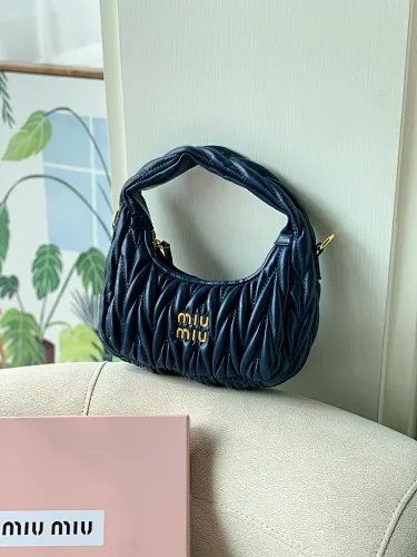 All categories Official website "Brand Women's Bags" Women's Bags 💙 miumiu 2023 new miumiu armpit bags wholesale