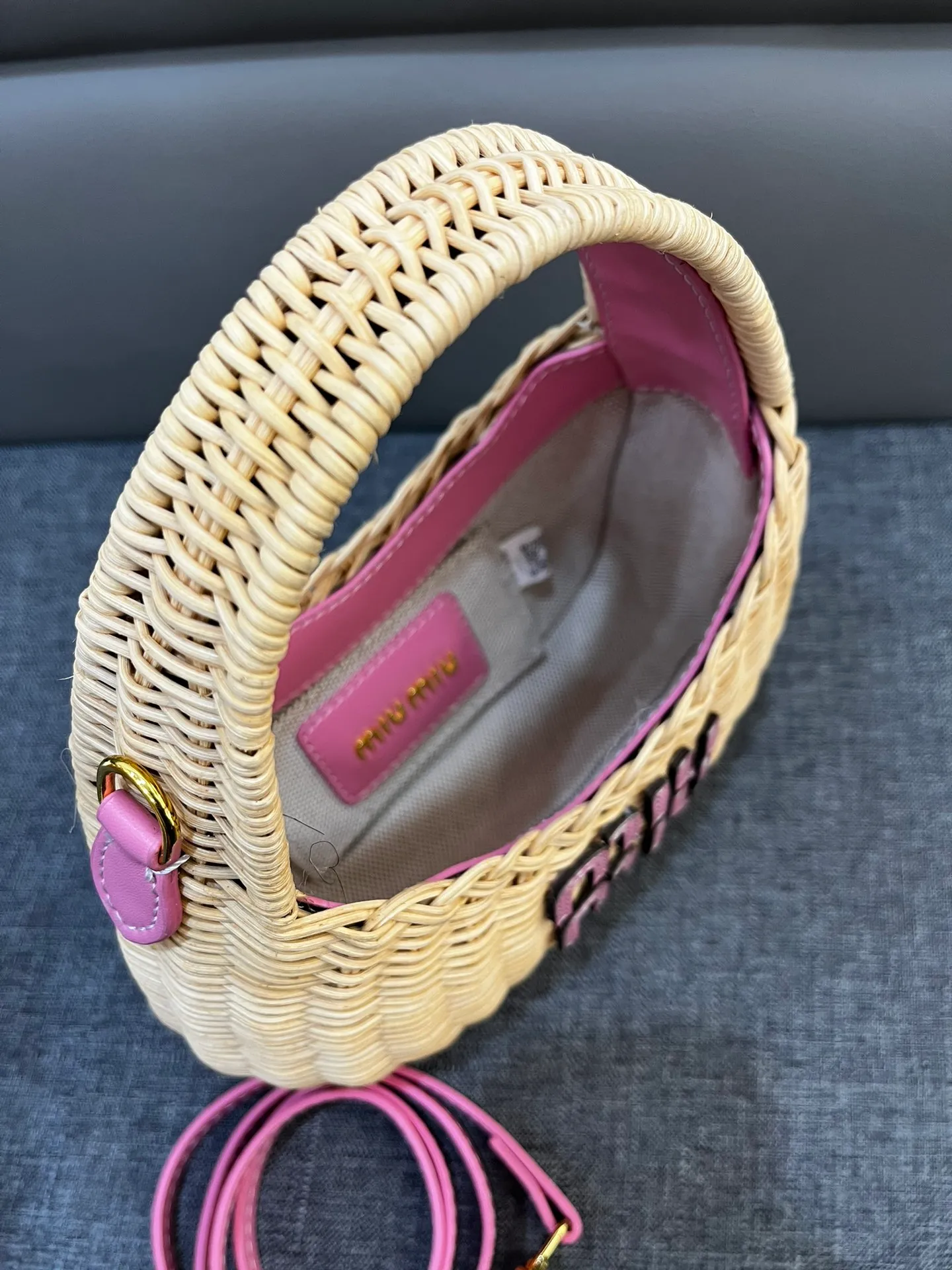 All Categories Official Website "Brand Women's Bags" Women's Bags 💙 miumiu 2026 Official Website miumiu Bamboo Handheld Crossbody Bag