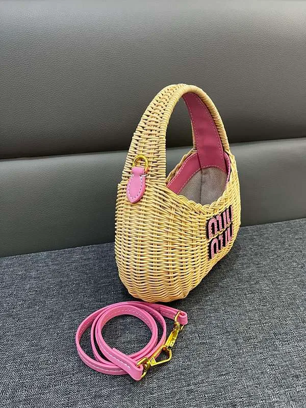 All Categories Official Website "Brand Women's Bags" Women's Bags 💙 miumiu 2026 Official Website miumiu Bamboo Handheld Crossbody Bag