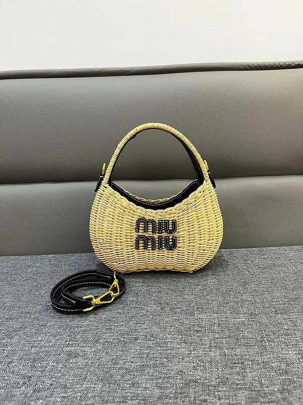 All Categories Official Website "Brand Women's Bags" Women's Bags 💙 miumiu 2026 Official Website miumiu Bamboo Handheld Crossbody Bag