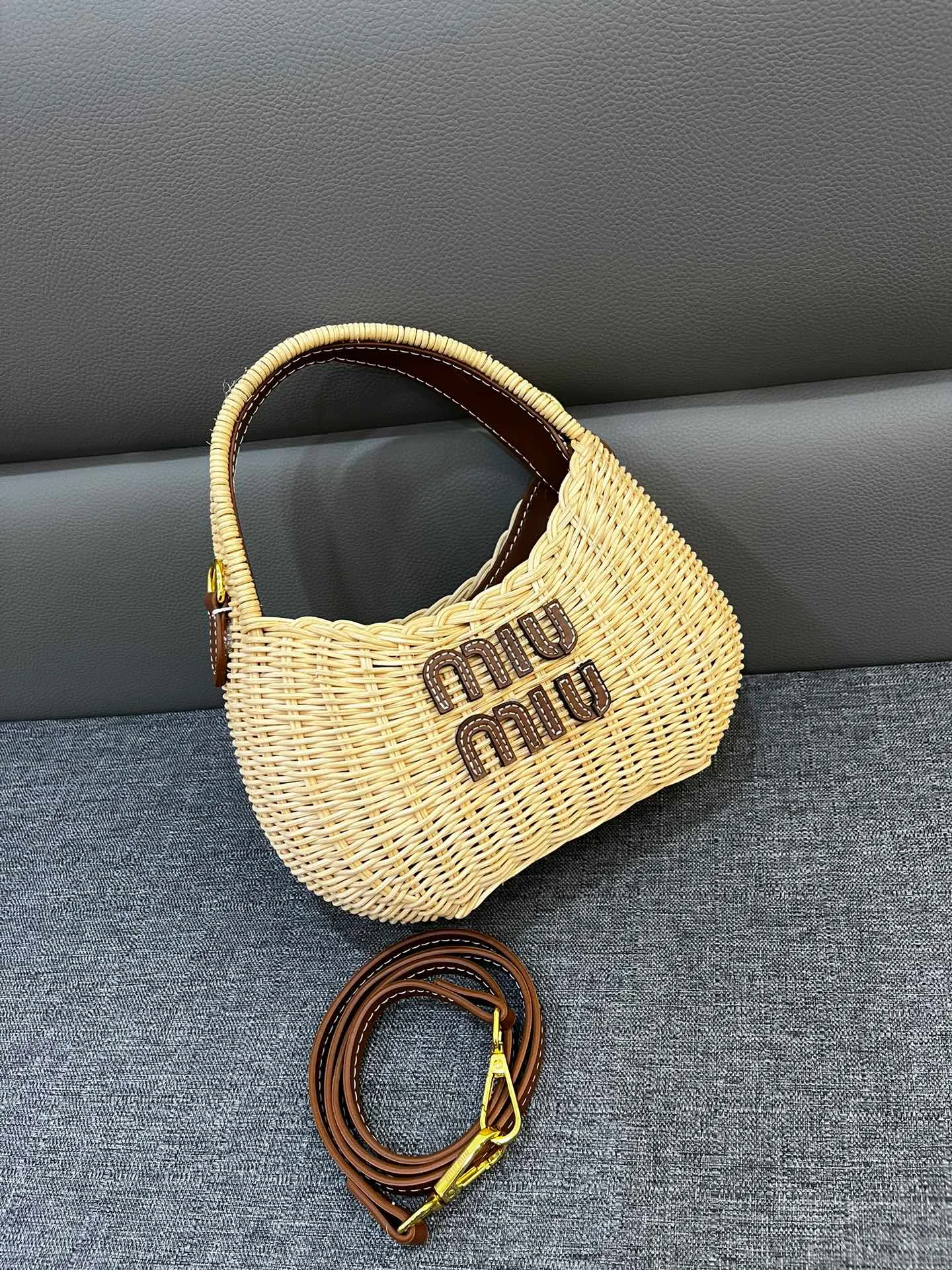 All Categories Official Website "Brand Women's Bags" Women's Bags 💙 miumiu 2026 Official Website miumiu Bamboo Handheld Crossbody Bag