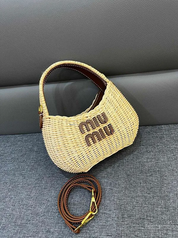 All Categories Official Website "Brand Women's Bags" Women's Bags 💙 miumiu 2026 Official Website miumiu Bamboo Handheld Crossbody Bag