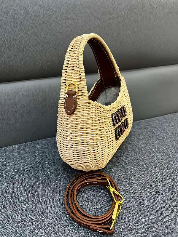 All Categories Official Website "Brand Women's Bags" Women's Bags 💙 miumiu 2026 Official Website miumiu Bamboo Handheld Crossbody Bag