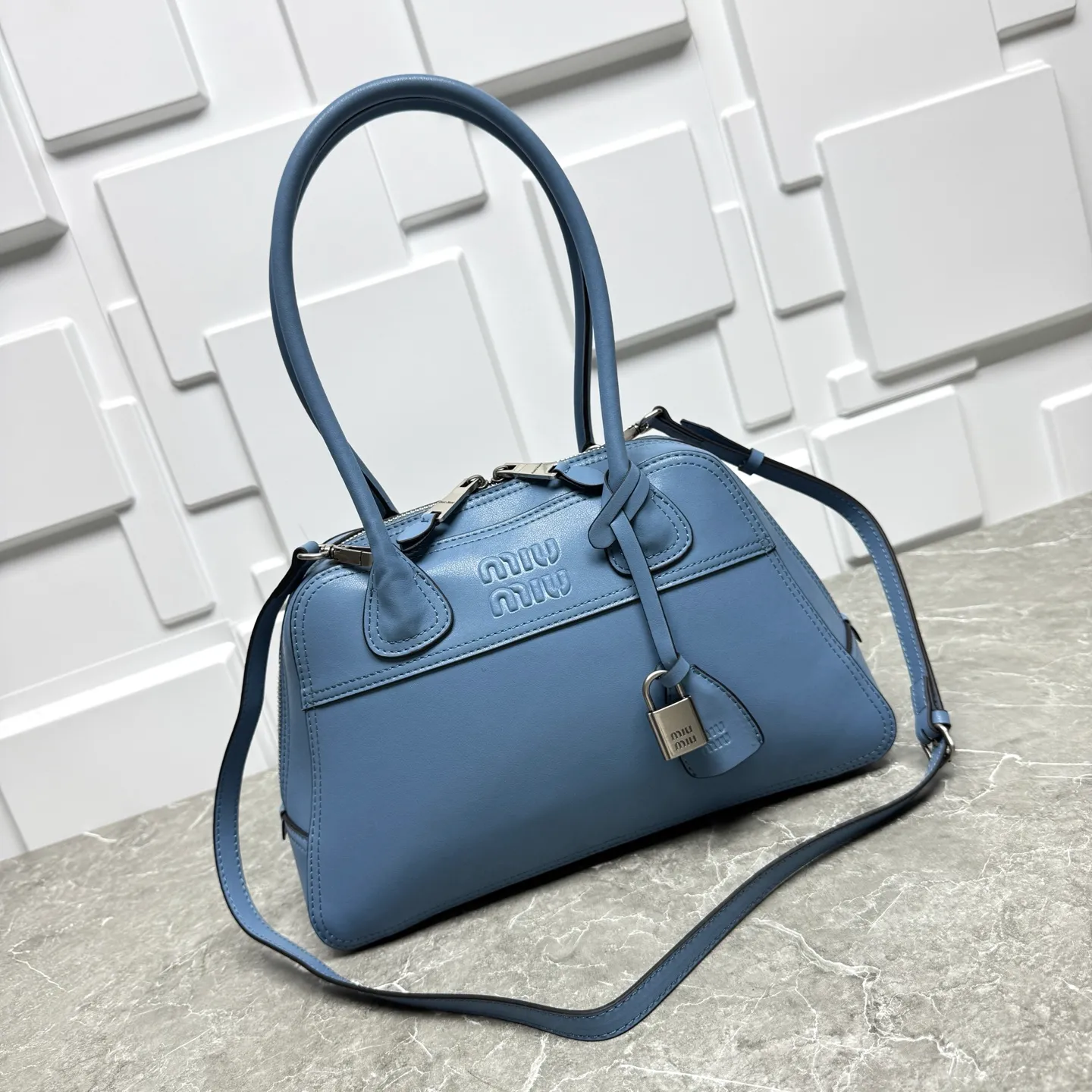 All Categories Official Website "Brand Women's Bags" Women's Bags 💙 miumiu 2026 Official Website miumiuVivant Bowling Bag