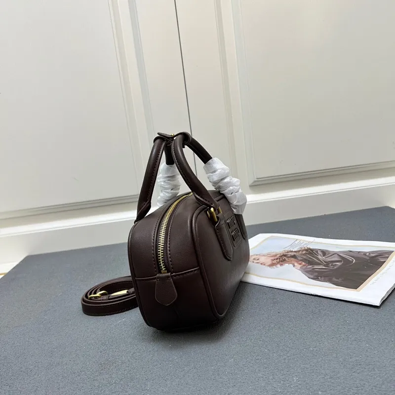 All Categories Official Website "Brand Women's Bags" Women's Bags 💙 miumiu 2025 new MIUMIU bowling bag